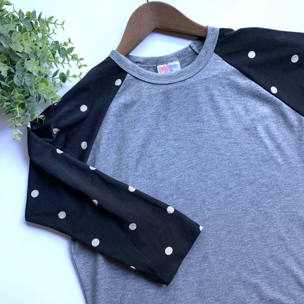 LuLaRoe | Polka Dot Randy Top Size Small